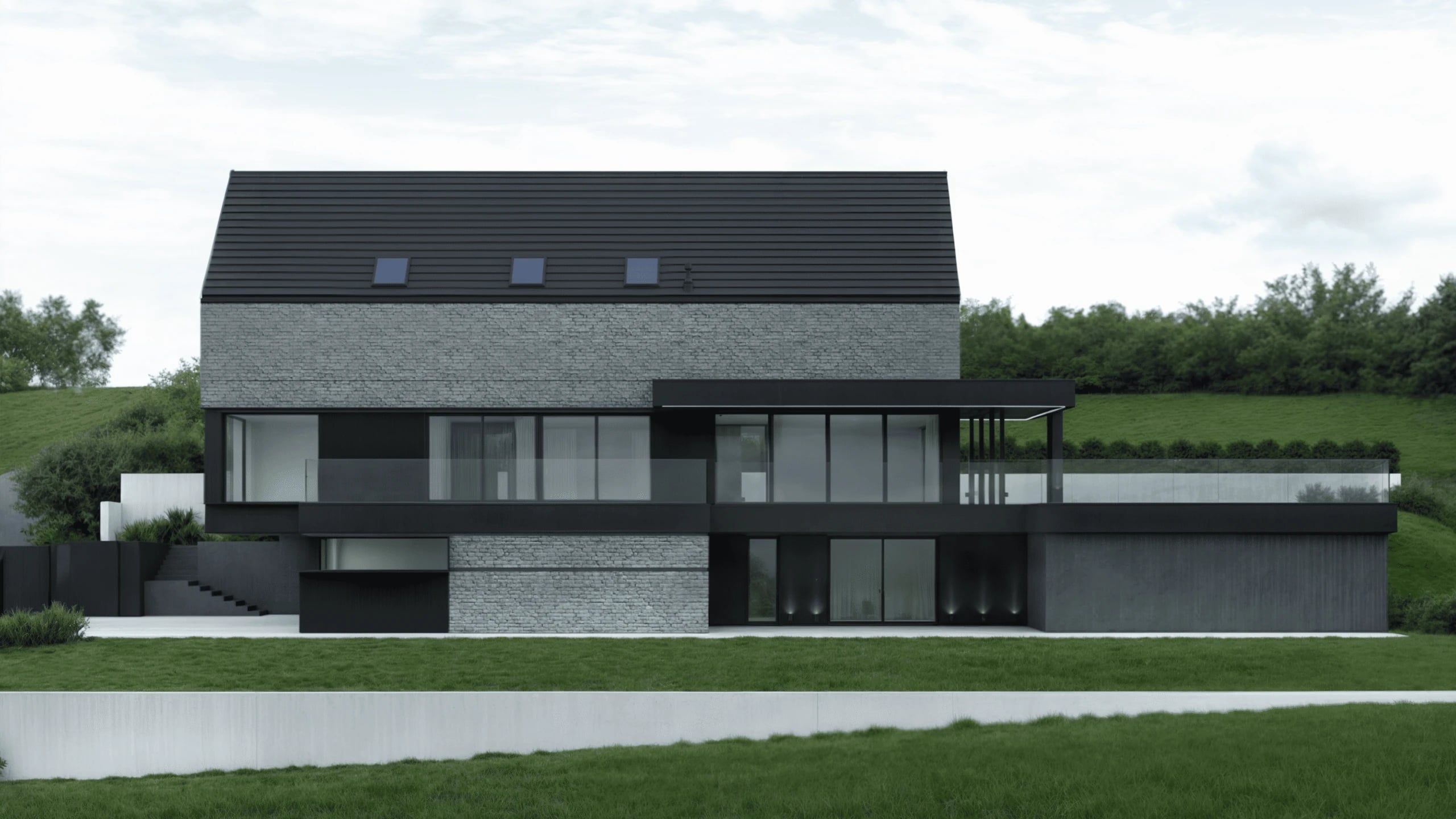 Wizualizacja domu premium, projekt 139 Cichy Brzeg II