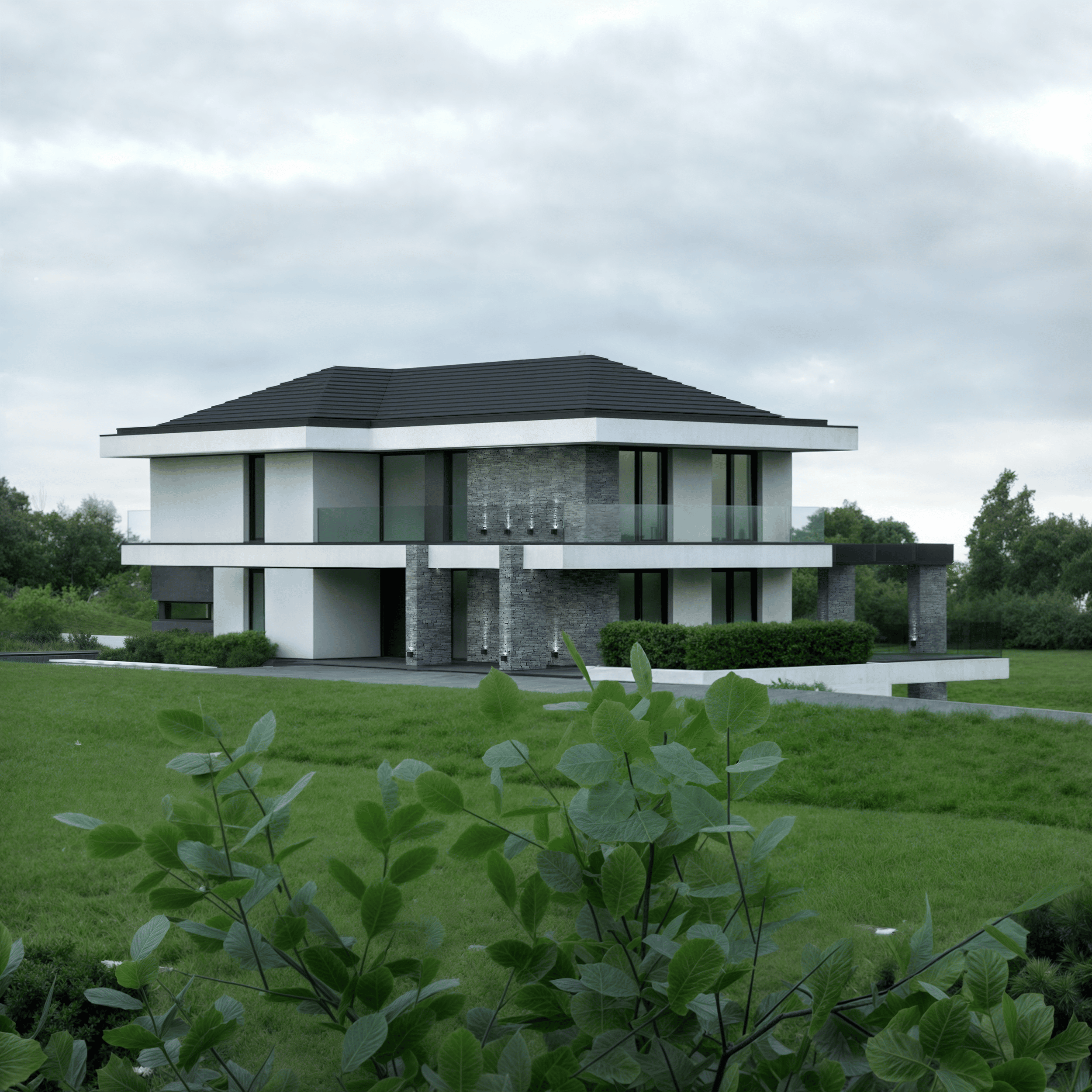 Trzykondygnacyjny dom nowoczesny Vetra 141, projekt 3DK Projekt.